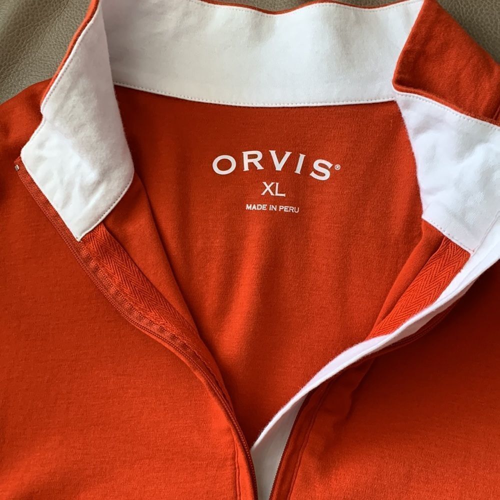 Orvis Extra Large Pull Over With One Quarter Zipp… - image 4